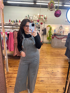 WASHED KNOT STRAP POCKETS JUMPSUIT (S-L)