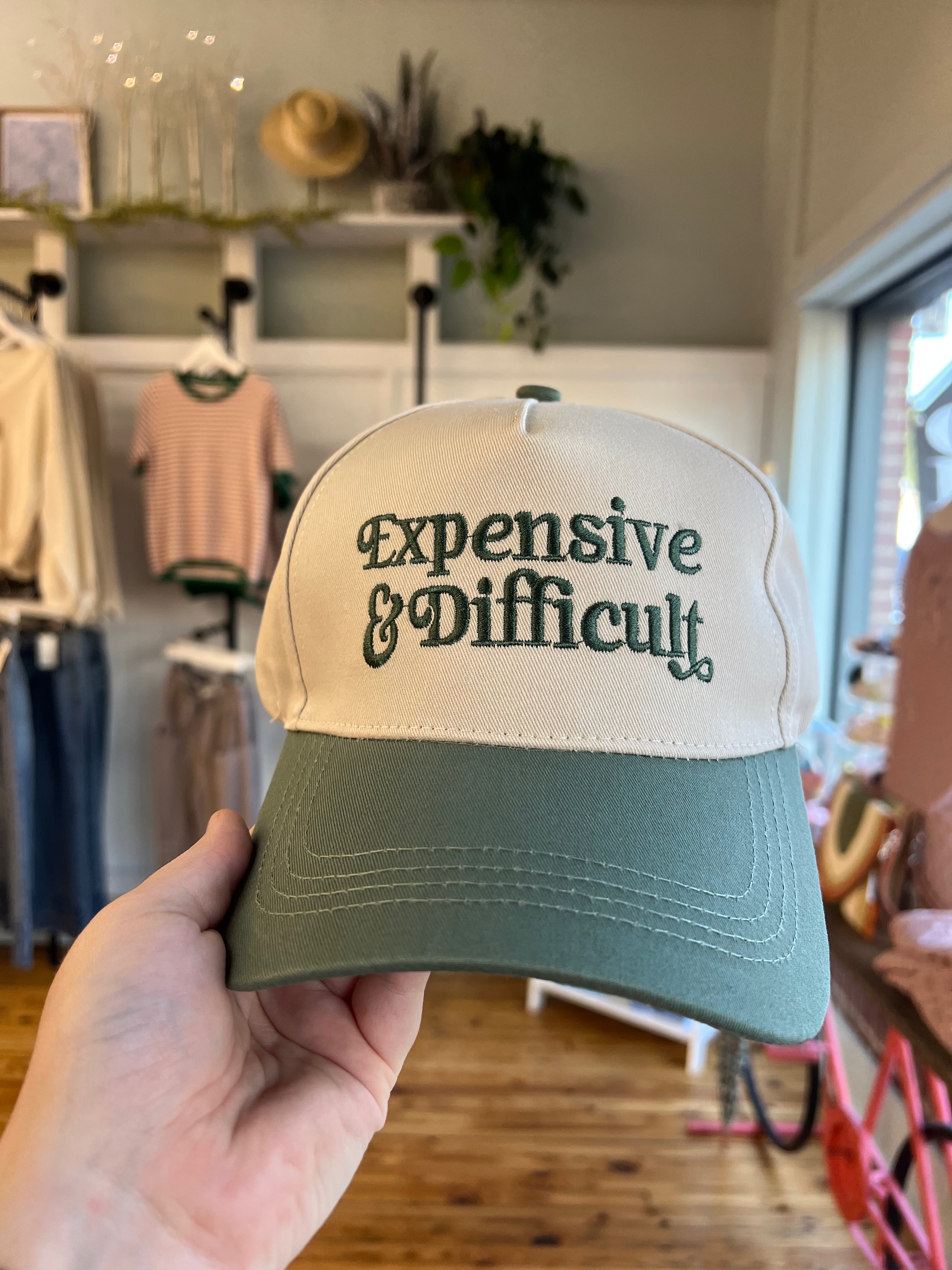 Expensive & Difficult Hat
