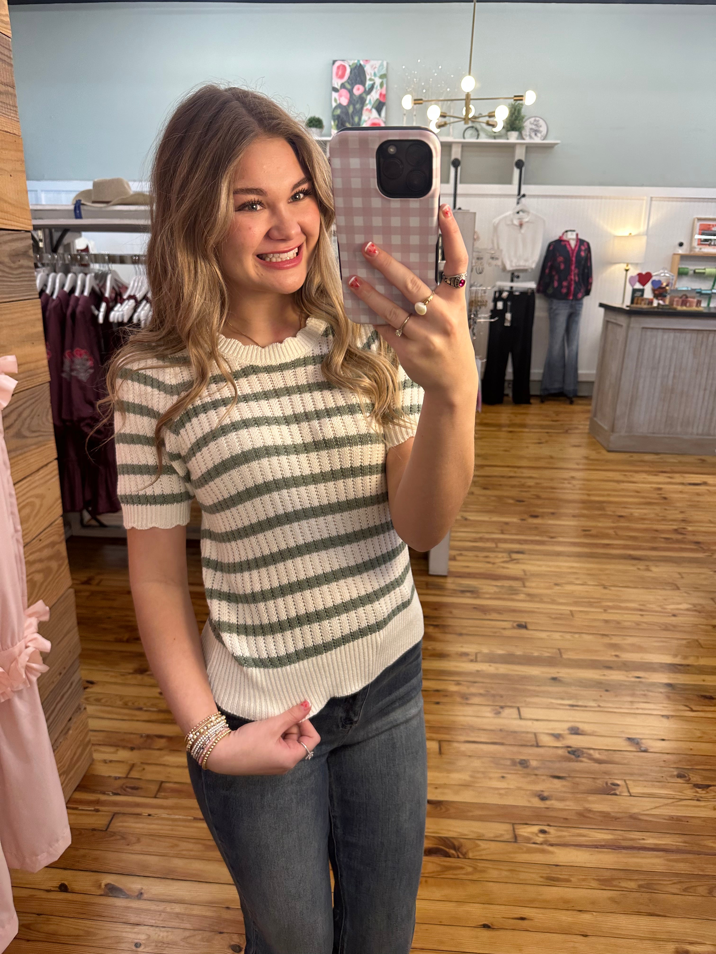 The Rachel Spring Puff Sleeve Sweater(S-L)(3 Colors)