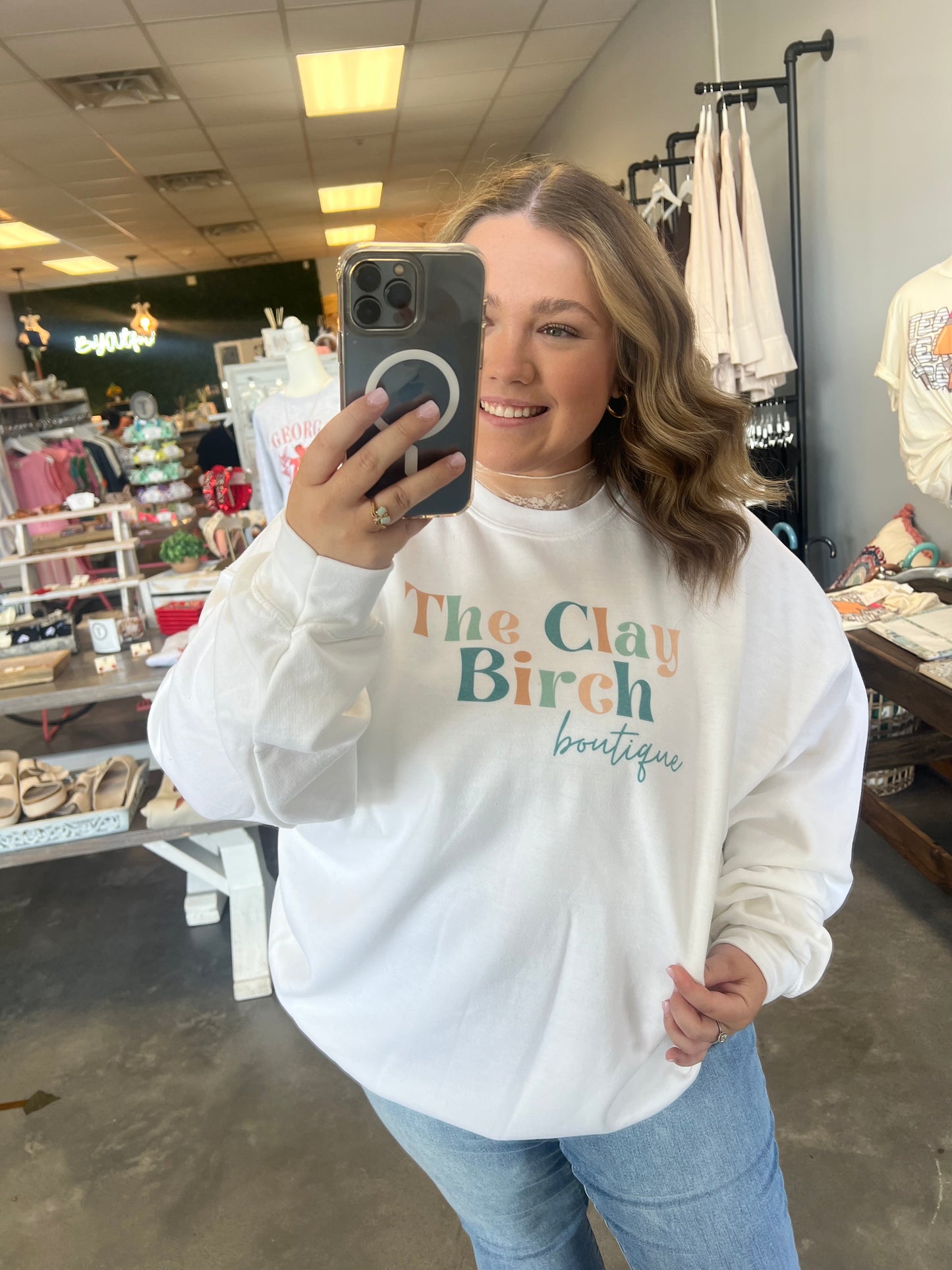 SALE! The Clay Birch Sweatshirt (S-2X)