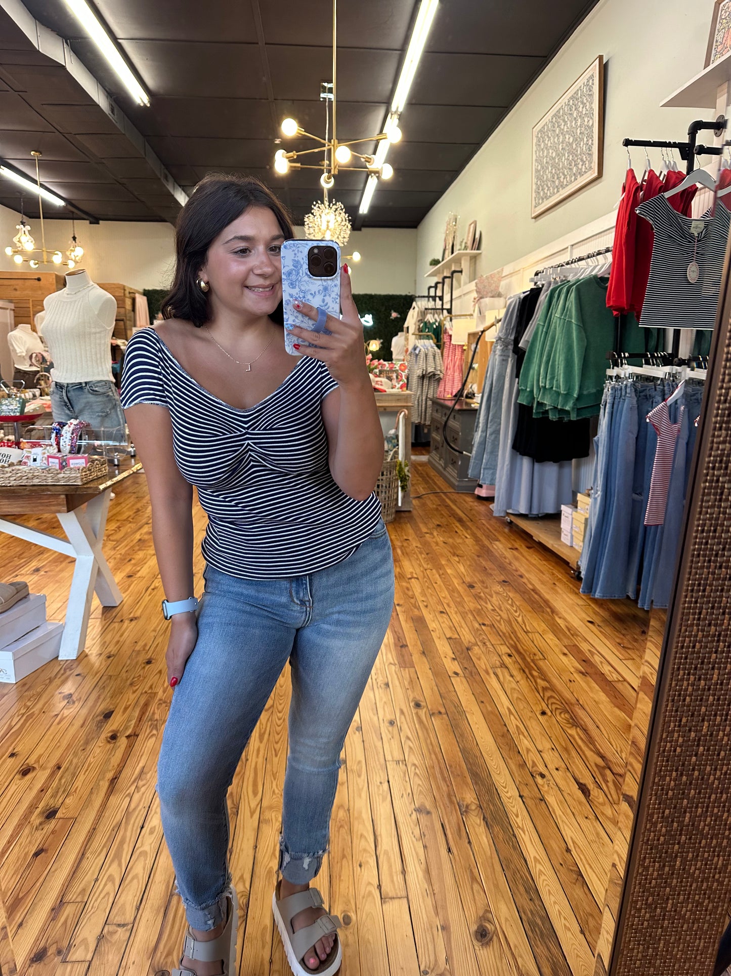 The Murphy Top (2 Colors)(S-L)