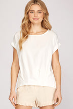 SALE!! The Mallory Top (S-2X)