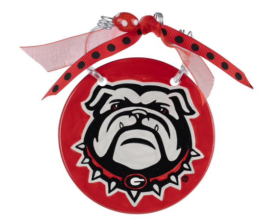 Glory Haus-Georgia Bulldog Flat Ornament