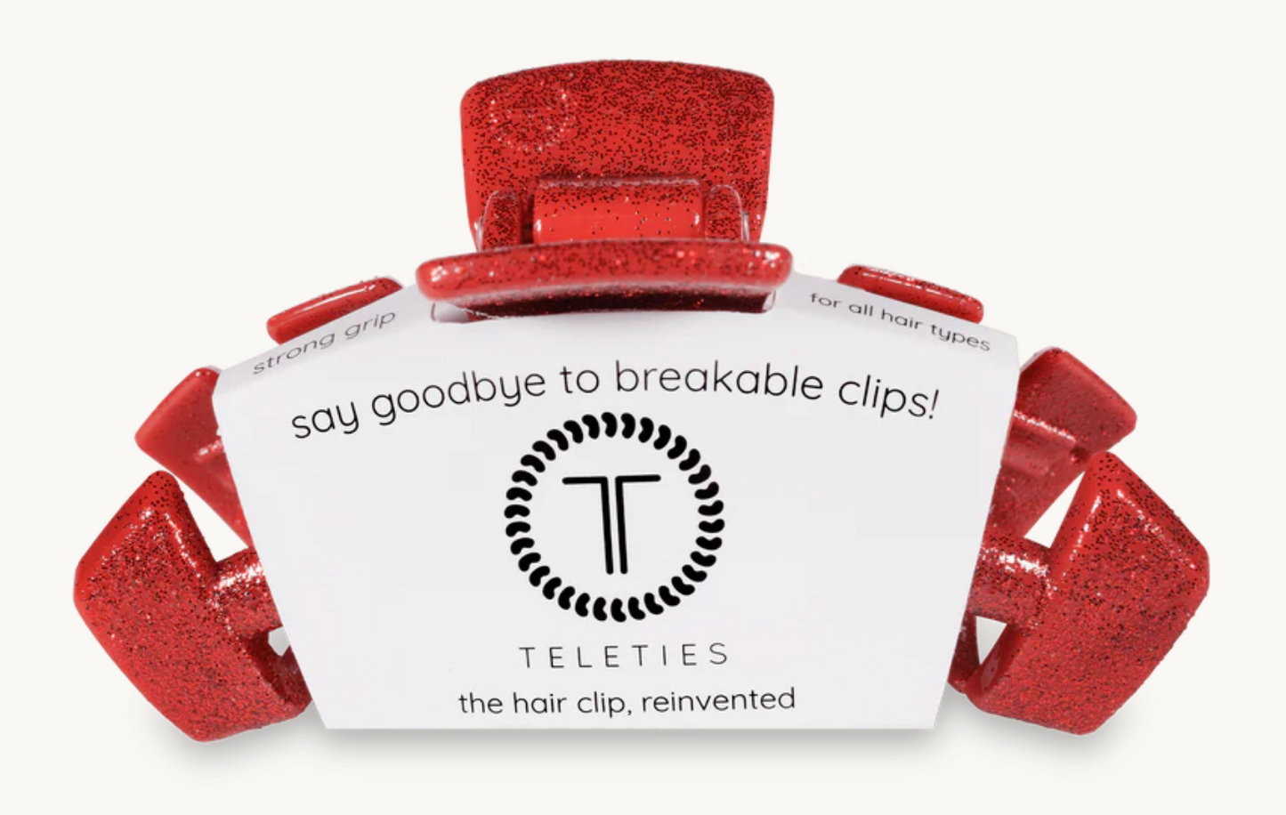 TELETIES Classic LARGE Clips (MULTIPLE OPTIONS)