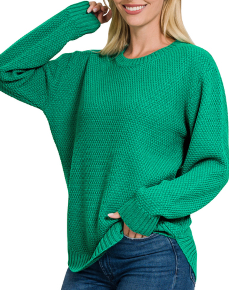 The Tisha Sweater (S-L)(3 COLORS)