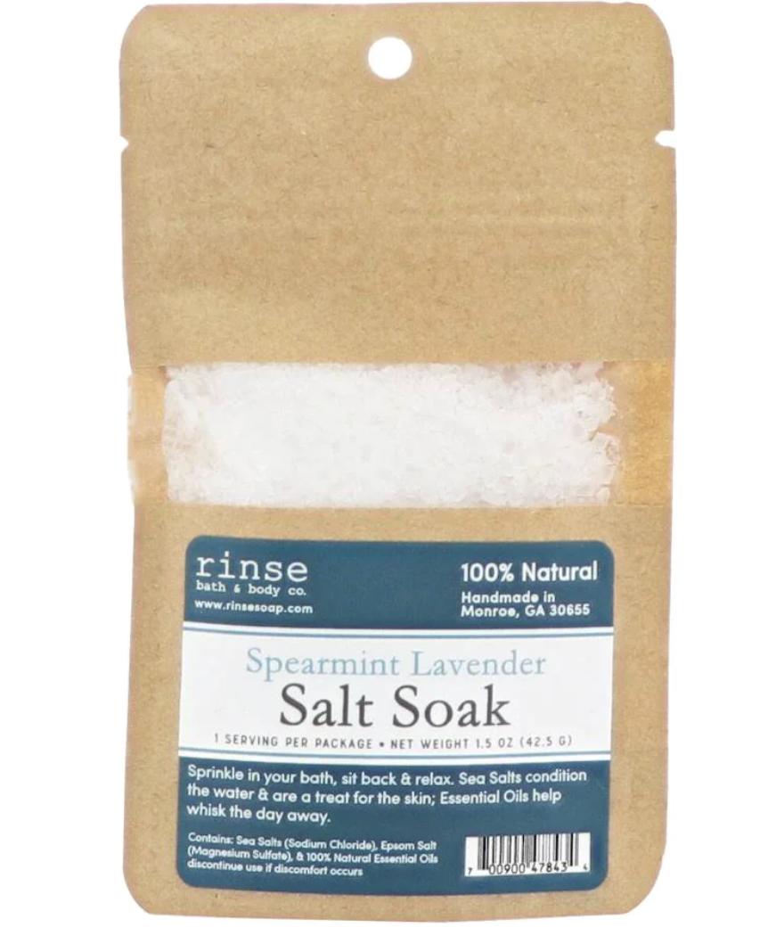 Rinse Bath Body Inc - Soaking Salts (Multiple Scent Options)