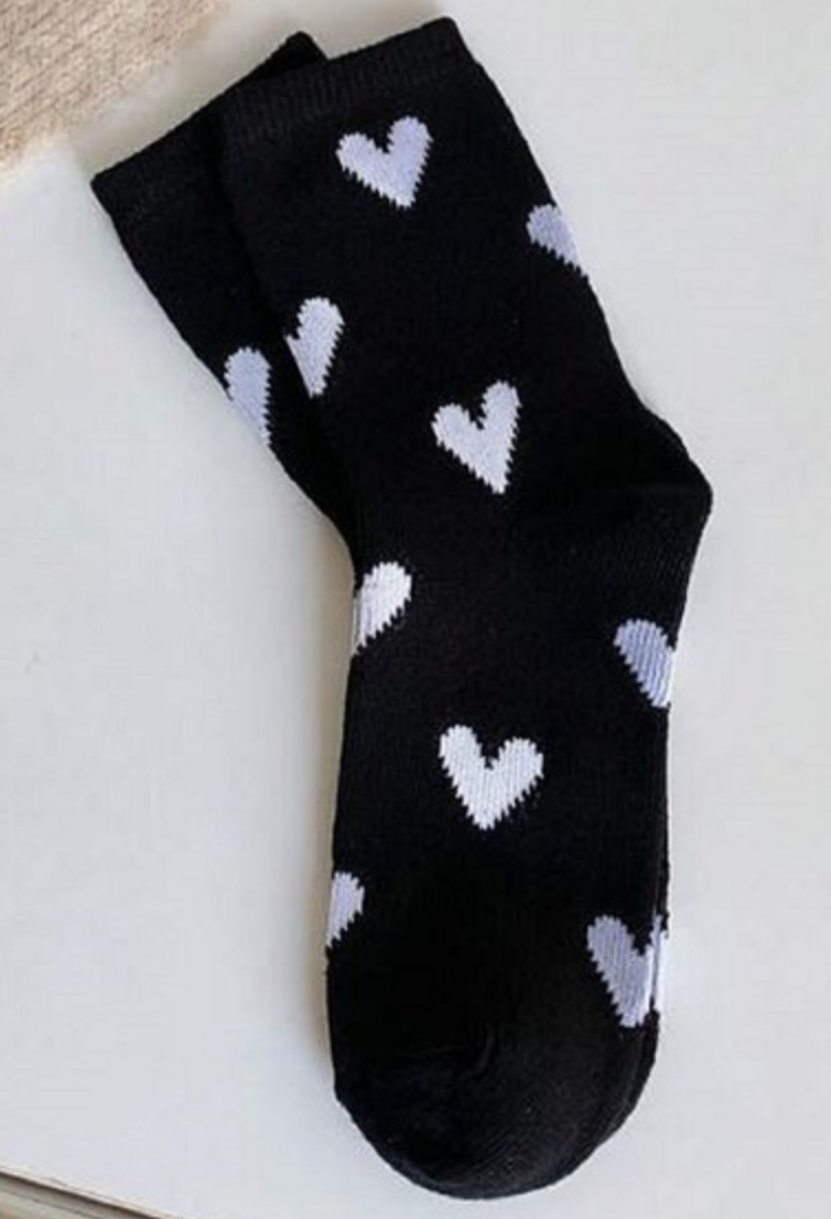 Heart Socks (3 color options)