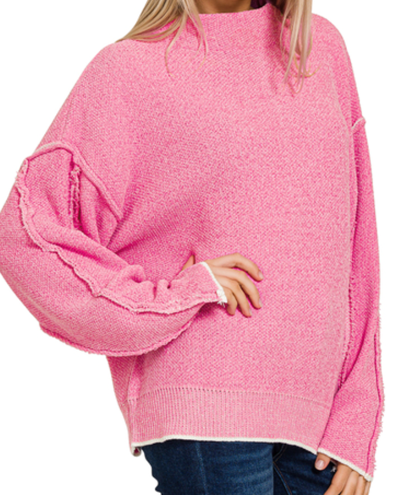 The Lilly Chenille Sweater (S/M, L/XL) (4 COLORS)