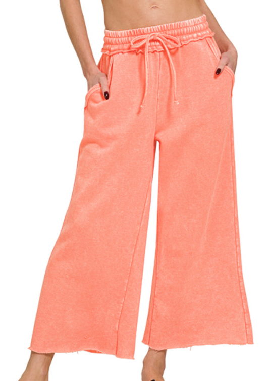 Comfy Acid Wash Boho Pants (S-L)(Multiple Colors)