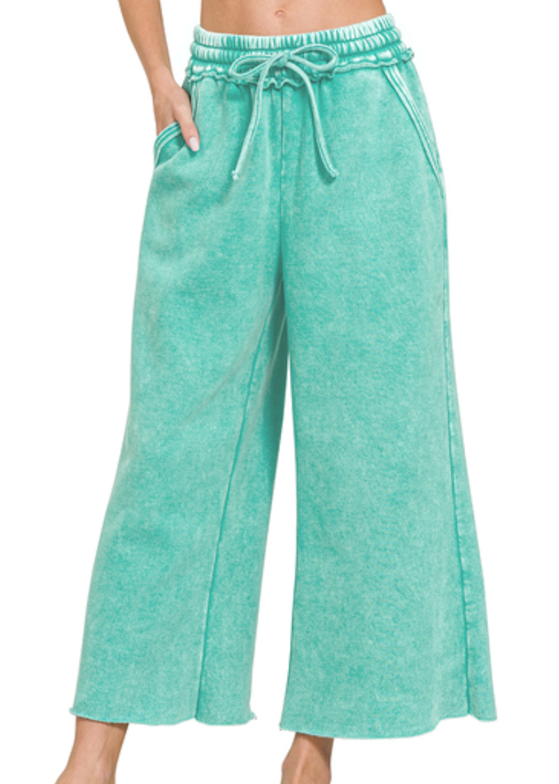 Comfy Acid Wash Boho Pants (S-L)(Multiple Colors)