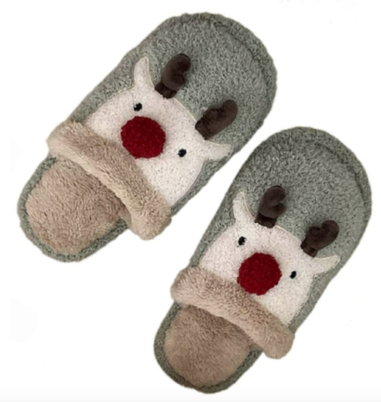 Run Run Rudolph Slippers (2 Colors)