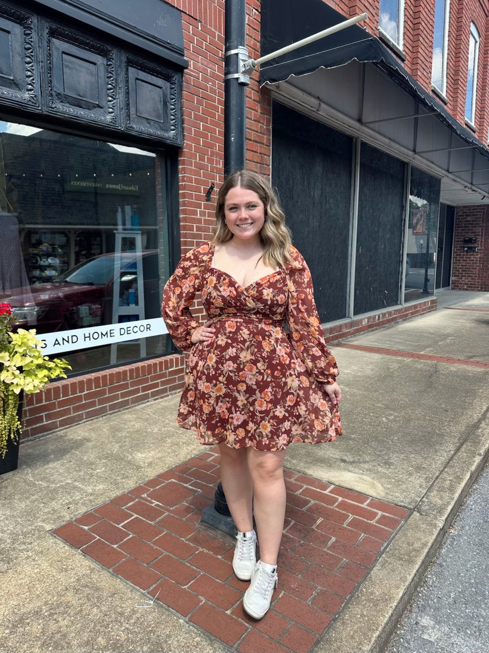 Fall Feels Sweetheart Dress (S-L)
