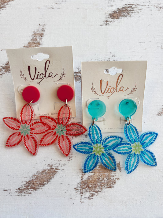 Summer Sun Flower Earrings (2 colors)