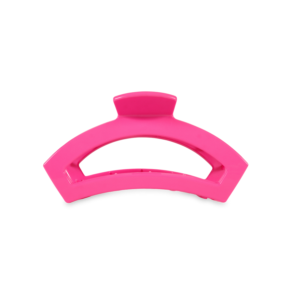 TELETIES - Open Hair Clip | Small | Tropical Punch