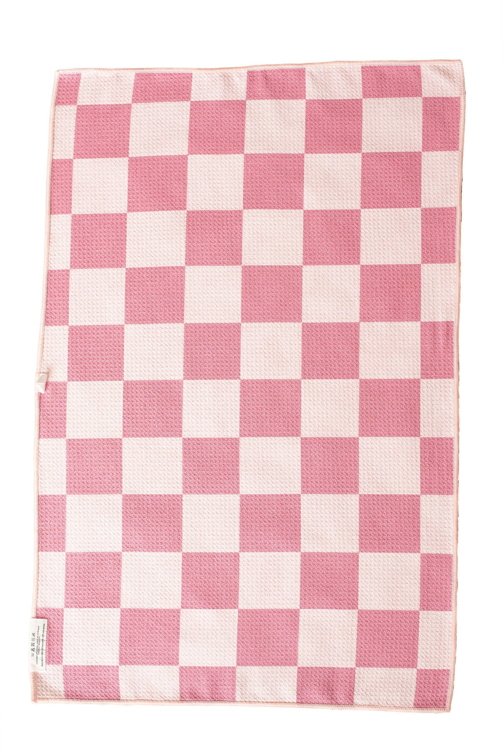 Crae.Home - Check Your Blossoms: Reversible Dish Towel