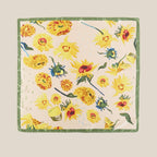 Multi Sunflower Print Scarf