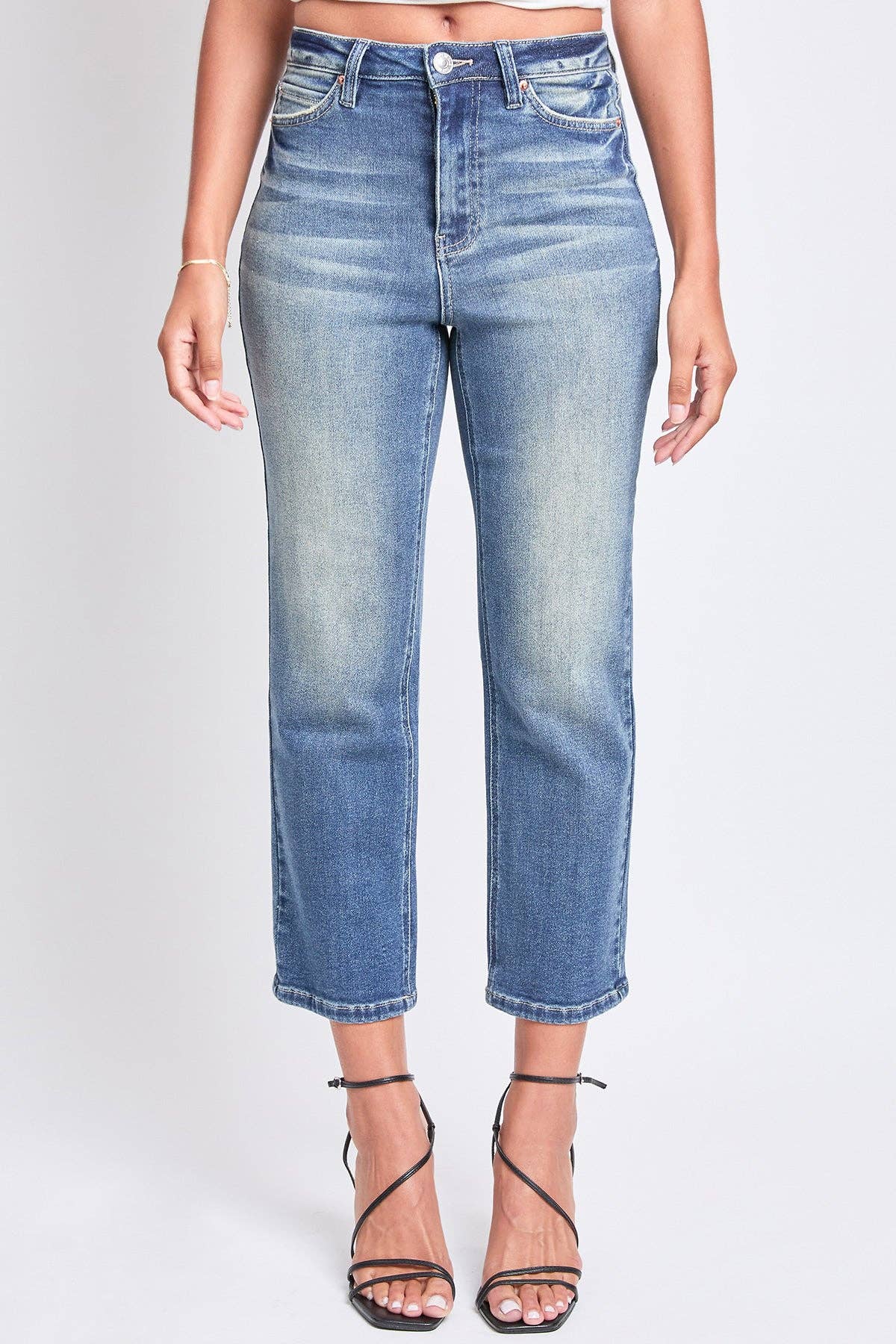 Luxe High Rise Vintage Stretch Straight Leg Jeans (Women’s sizes 1-13)
