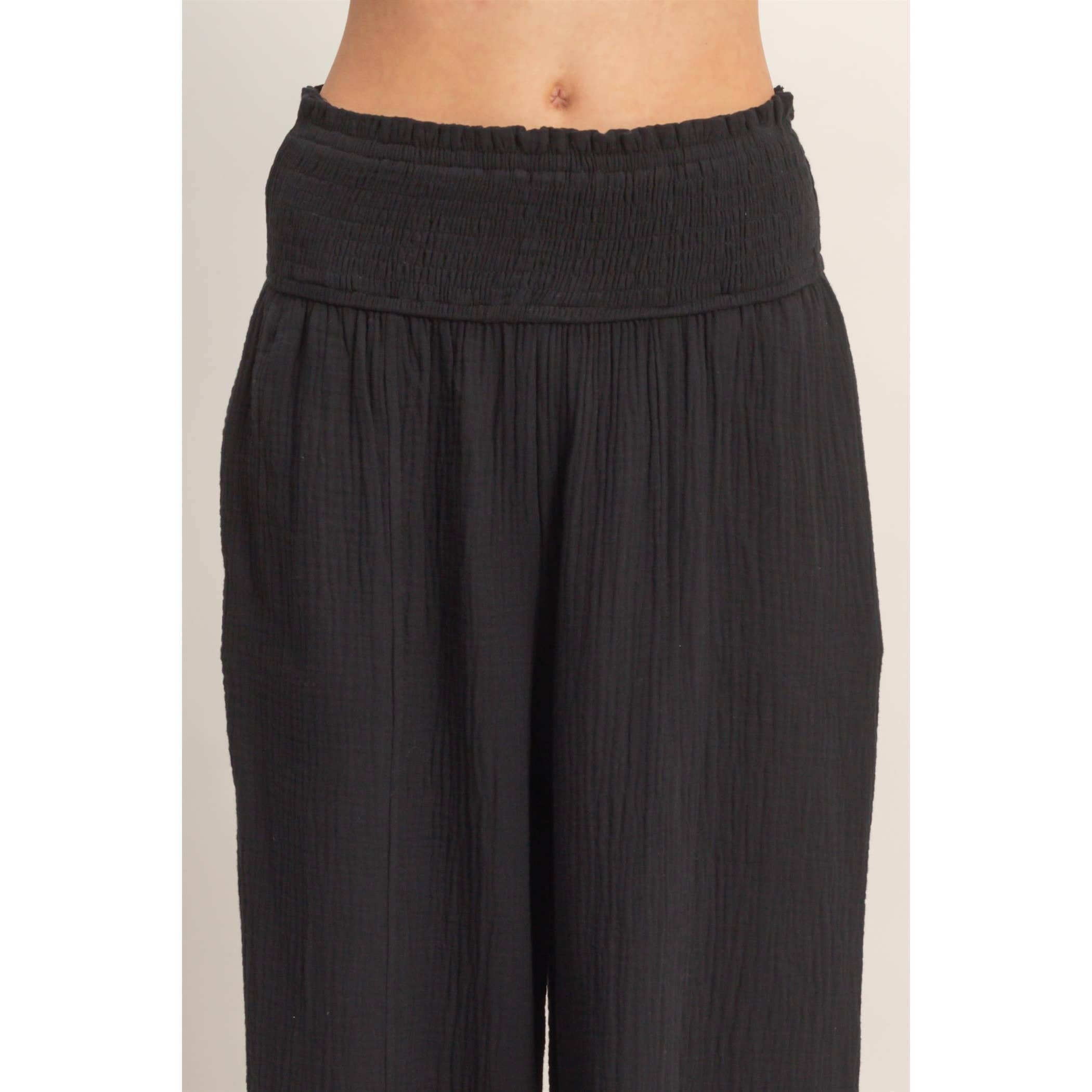 The Jessie Wide-Leg Pants (S-L)(2 Colors)