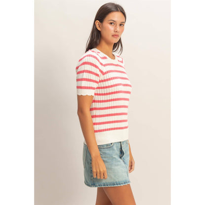 The Rachel Spring Puff Sleeve Sweater(S-L)(3 Colors)