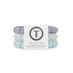 TELETIES - Spiral Hair Coil | Large | Totally Turquoise