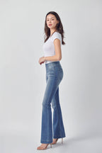 Cello Jeans - Medium Wash Flared Jegging (S-XL)