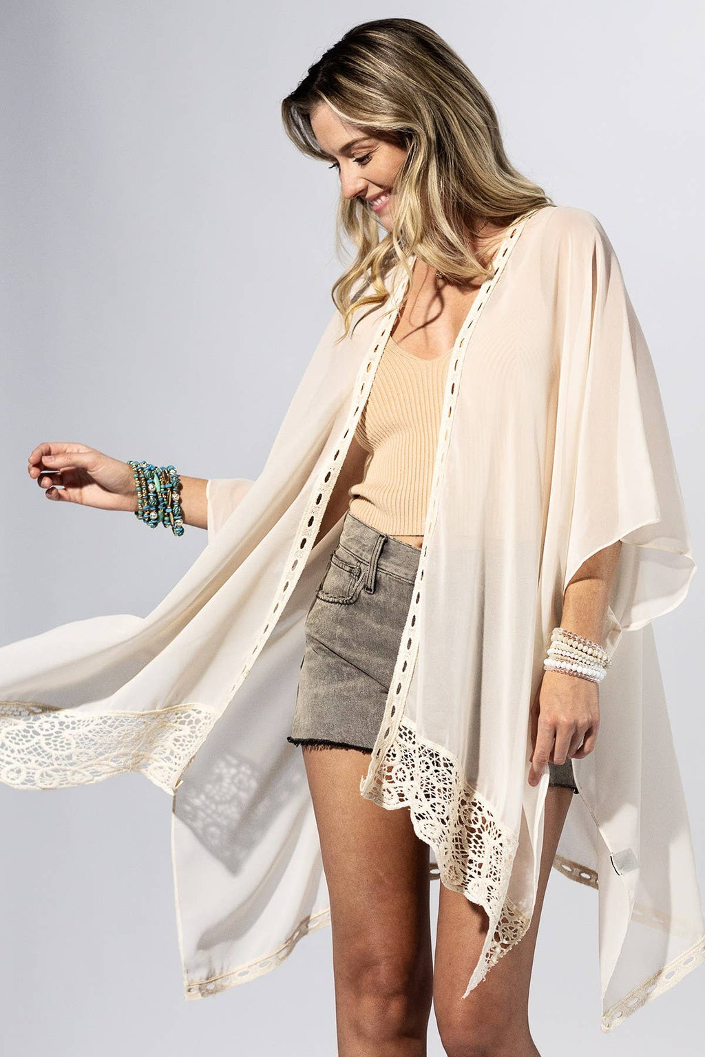 Angel Lace Kimono (OSFA)