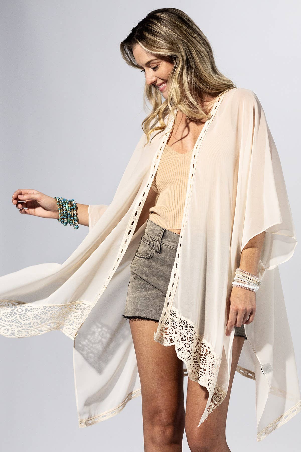 Angel Lace Kimono (OSFA)