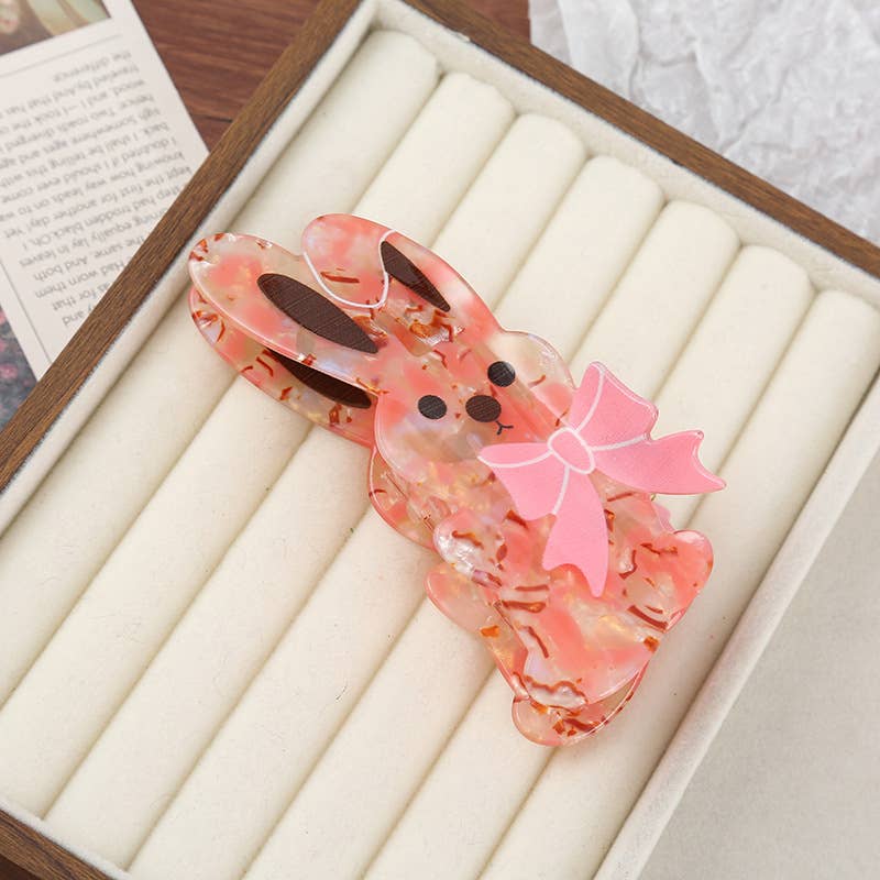 Bunny Rabbit Hair Clip (3 Colors)