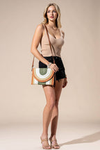 SALE! Colorful Striped Straw Crossbody/Clutch (2 Colors)