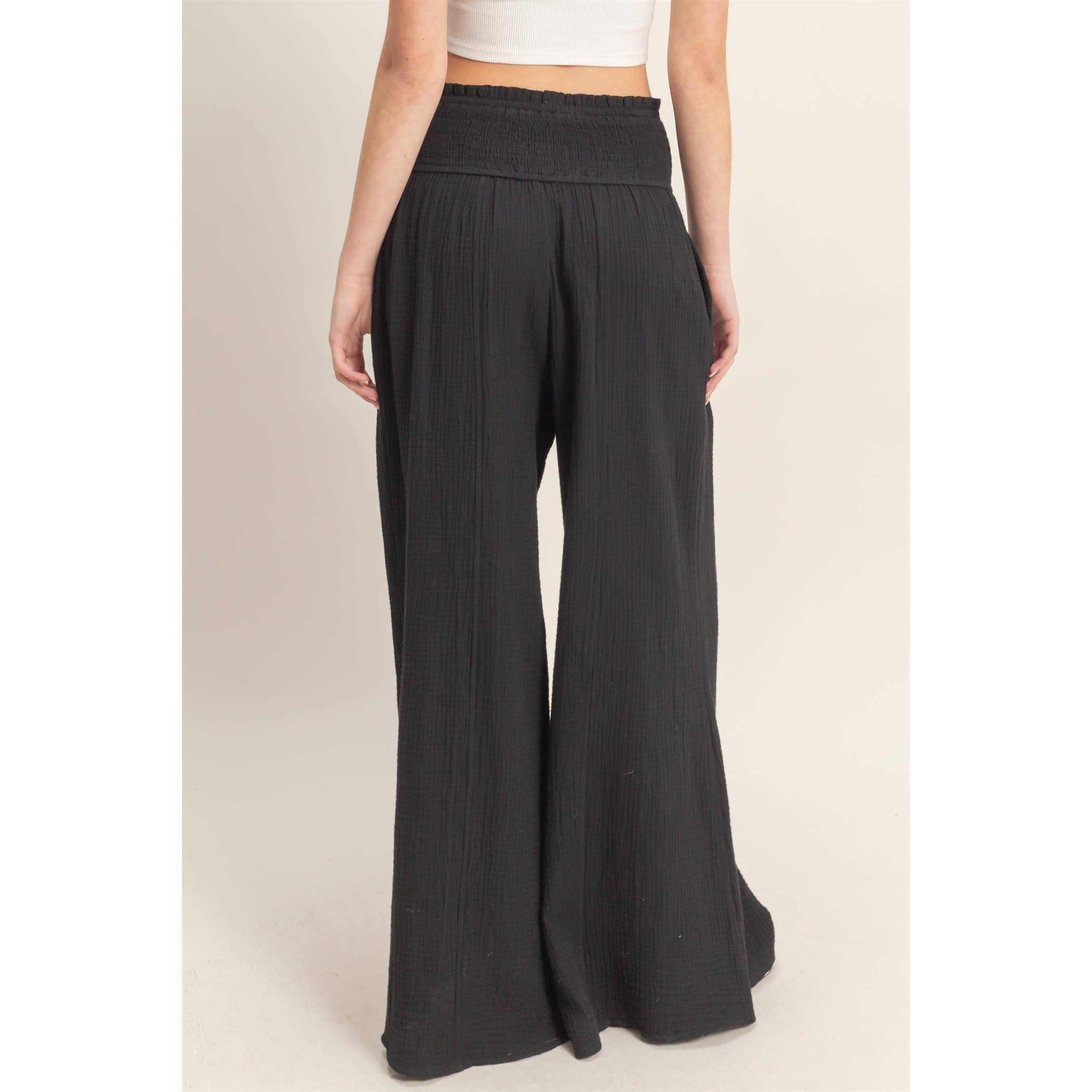 The Jessie Wide-Leg Pants (S-L)(2 Colors)