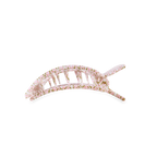 TELETIES - Pine & Pearl | Medium | Flat Square Hair Clip