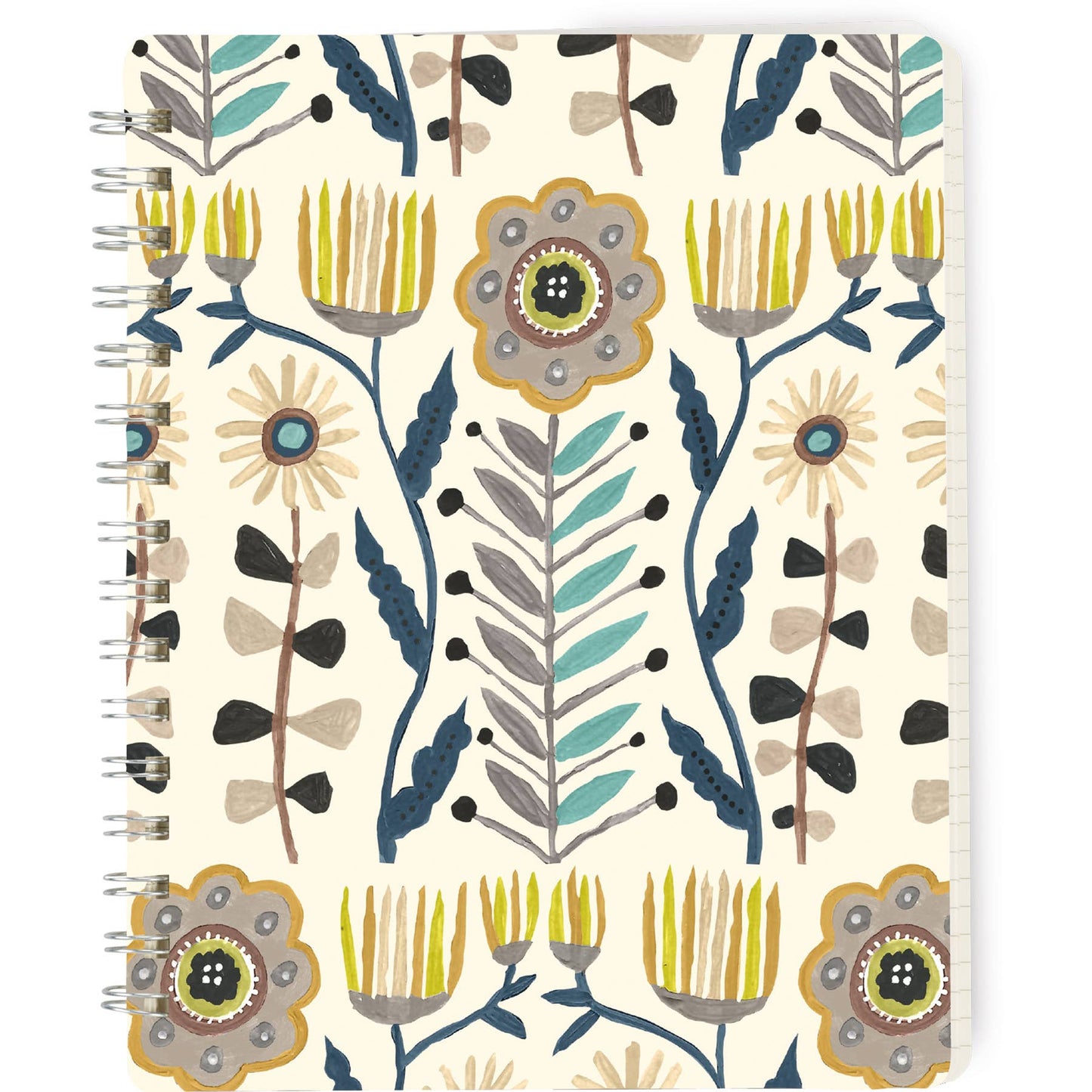 Floral Spiral Notebook