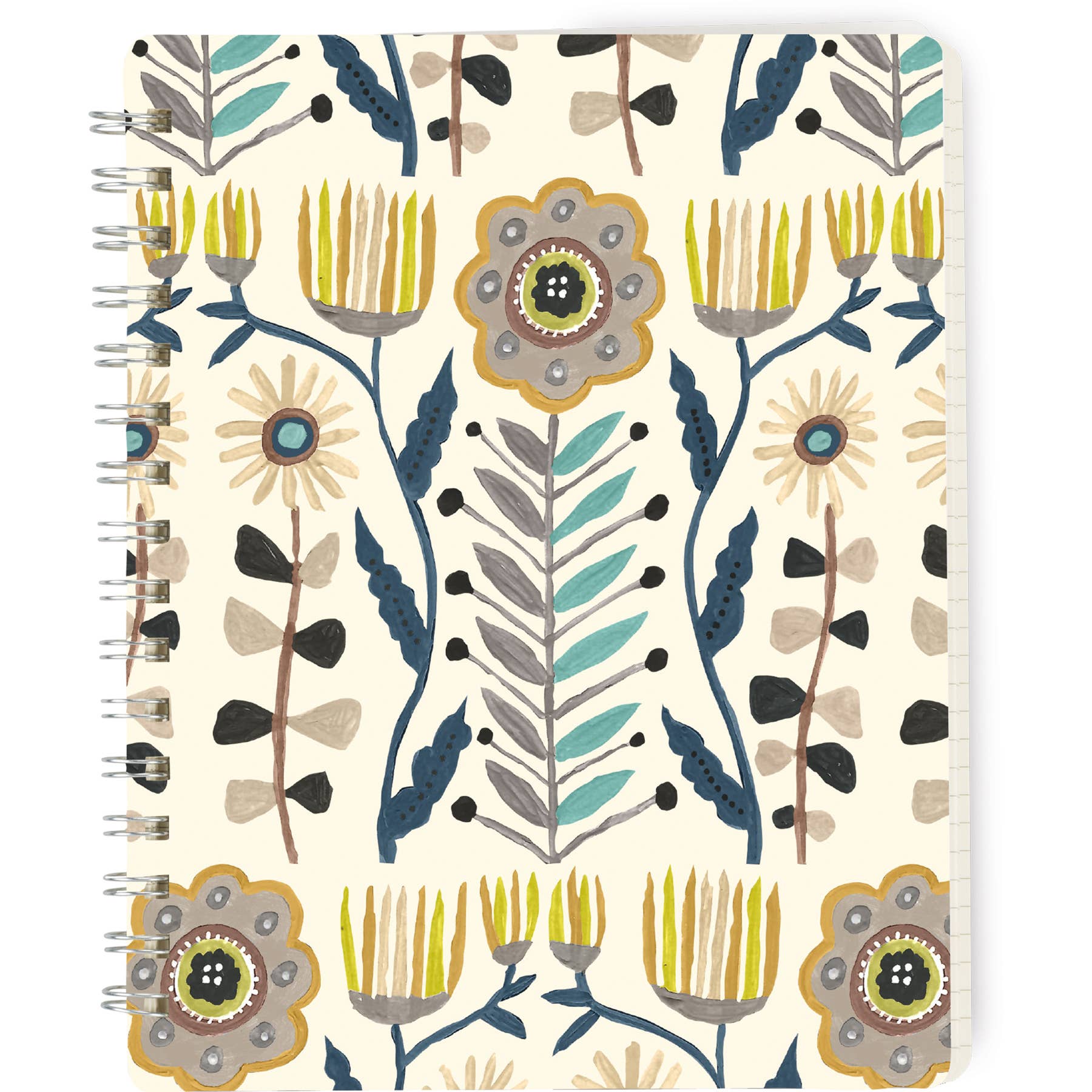 SALE! Floral Spiral Notebook
