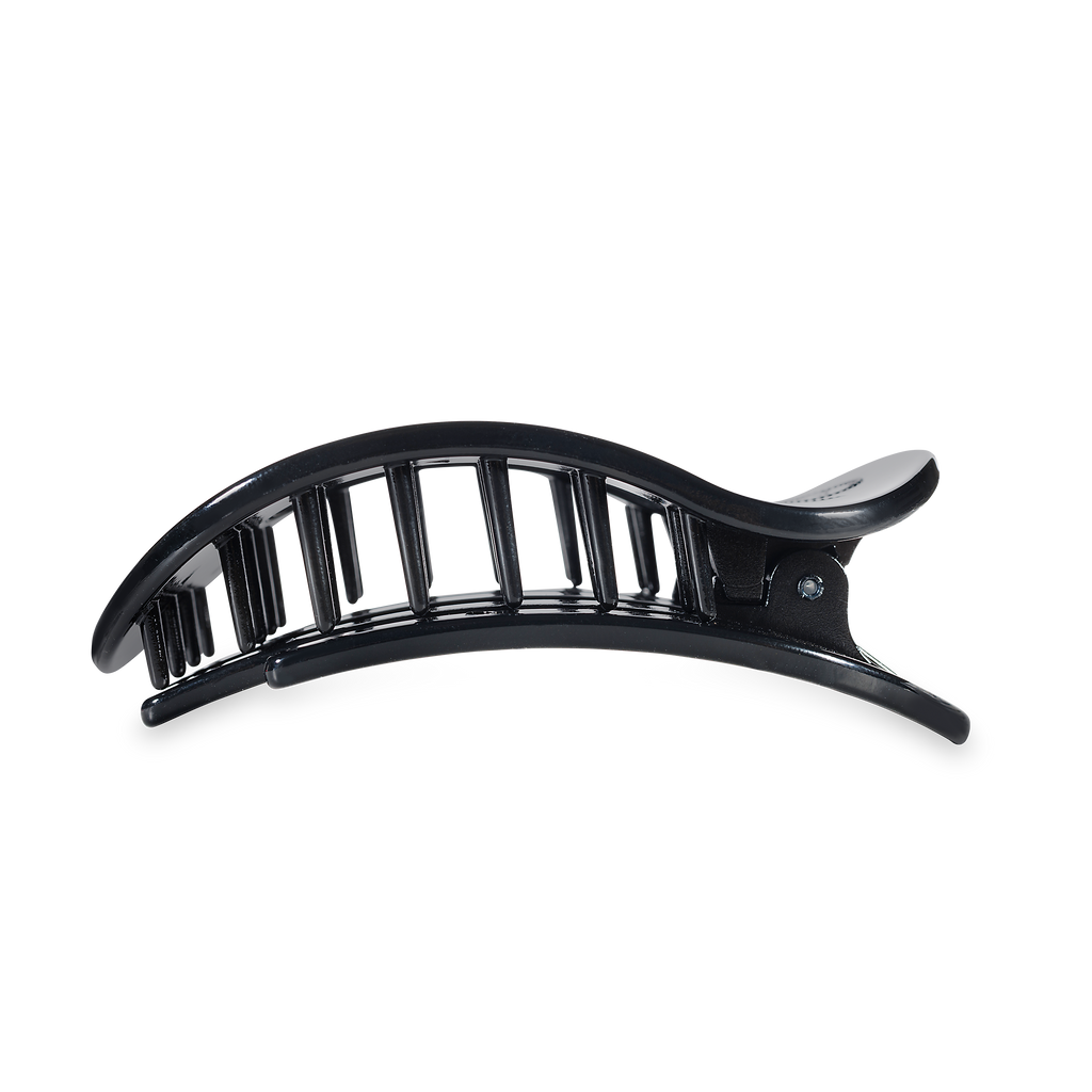 TELETIES - Flat Round Hair Clip | Large | Go Dawgs!