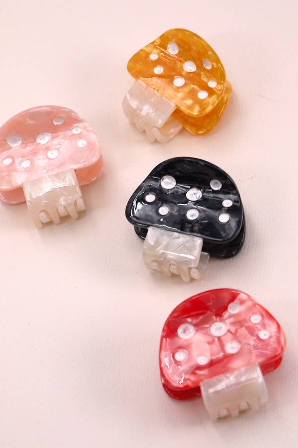MUSHROOM HAIR CLAW CLIP (2 Colors)