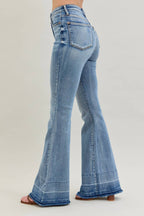 Judy Blue Jeans - HW "Tummy Control " w/ Release Hem Flare (Reg & Plus)