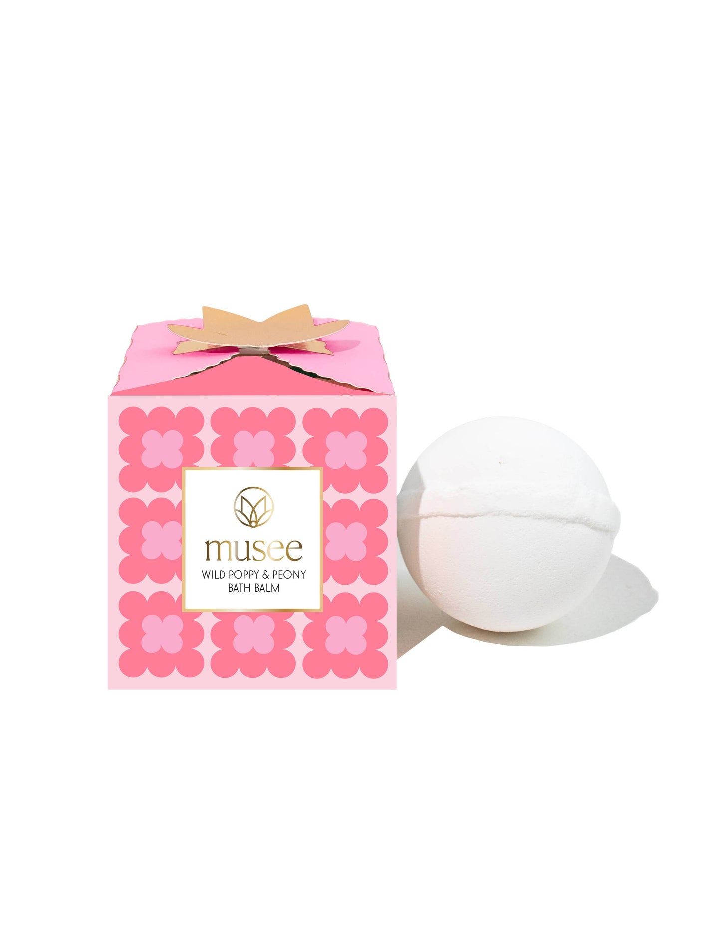 Musee - Wild Poppy & Peony Luxe Bath Balm (Gift Box)