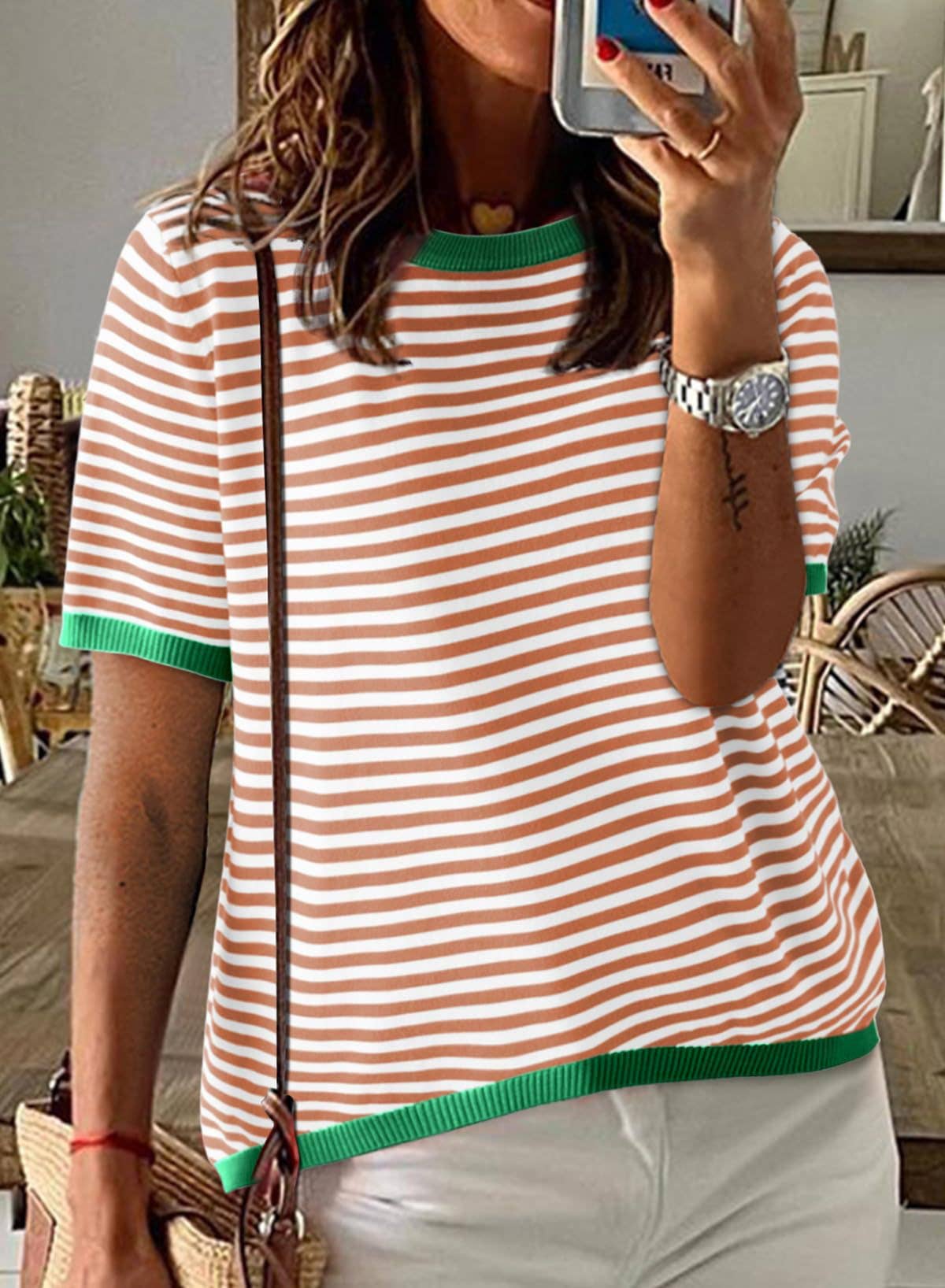 The Sadie Stripe Sweater (S-XL)