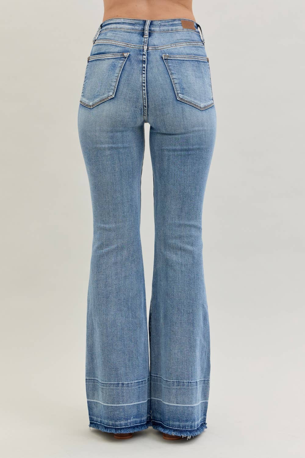 Judy Blue Jeans - HW "Tummy Control " w/ Release Hem Flare (Reg & Plus)