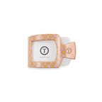TELETIES - Square Flat Hair Clip | Small | Sunny Days Ahead