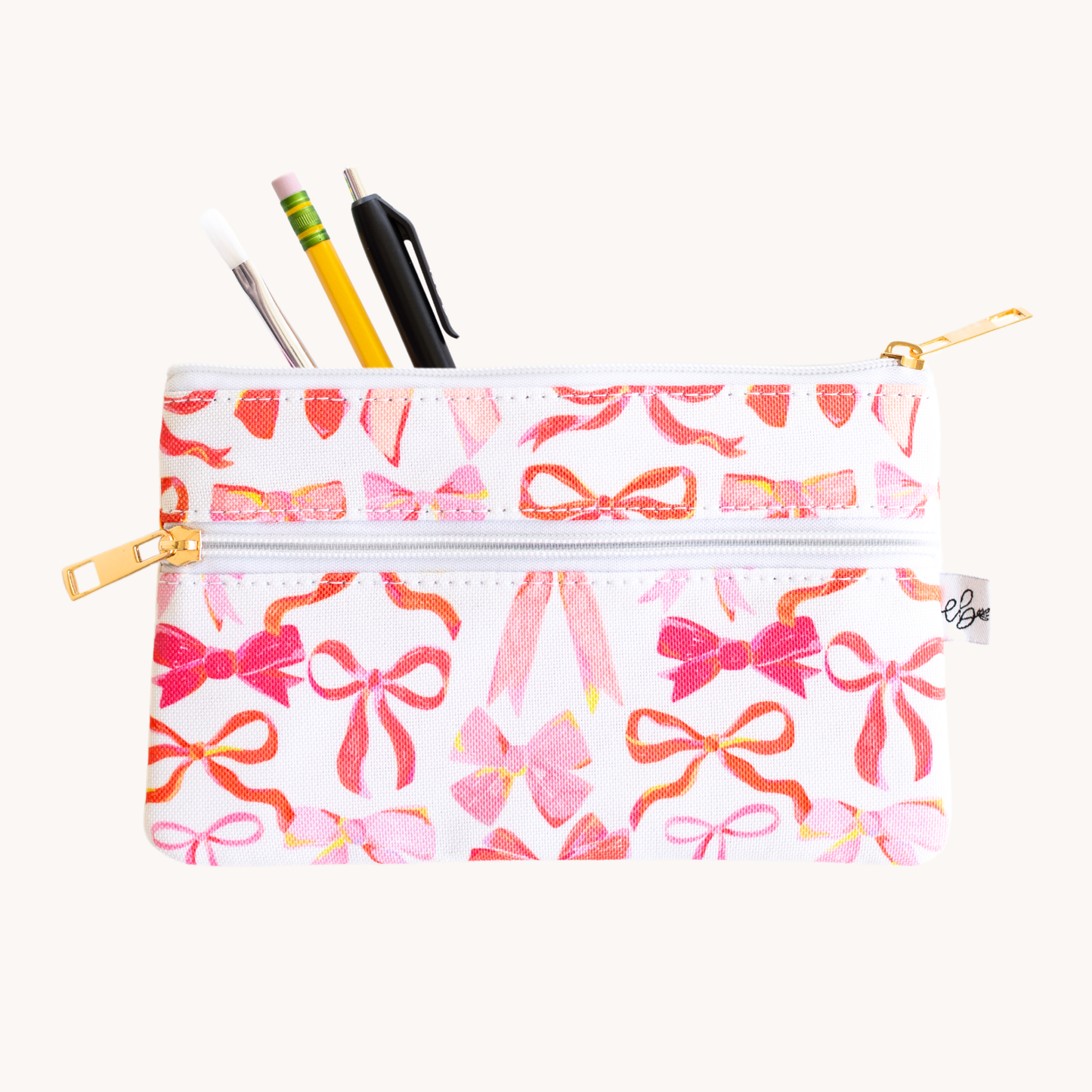 Bows Pencil Pouch (2 Colors)