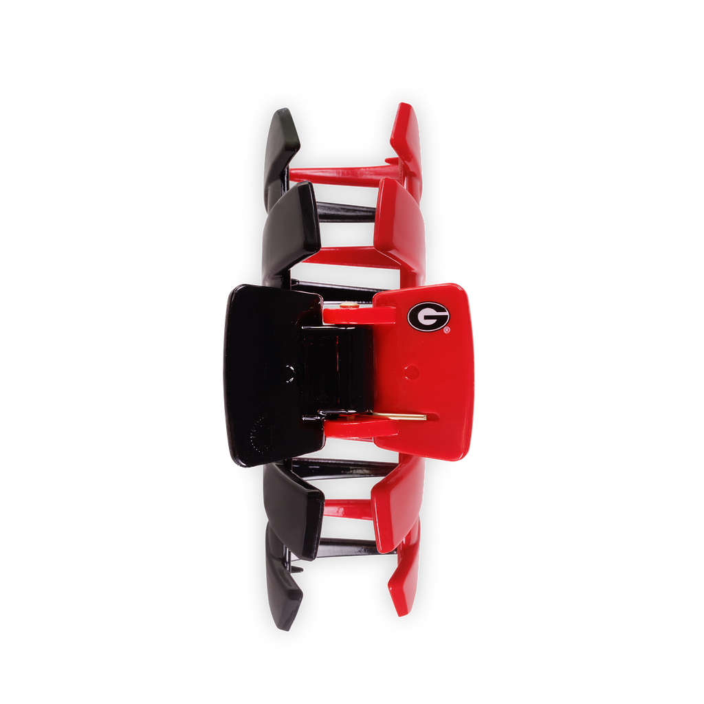 TELETIES - Classic College Hair Clip | Large | Univ. of Georgia