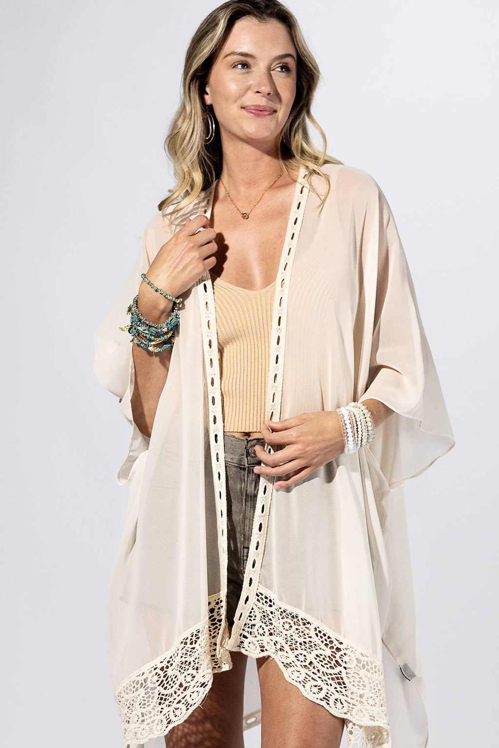 Angel Lace Kimono (OSFA)