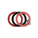 TELETIES - Spiral Hair Coils | Small | Go Dawgs! Hair Ties