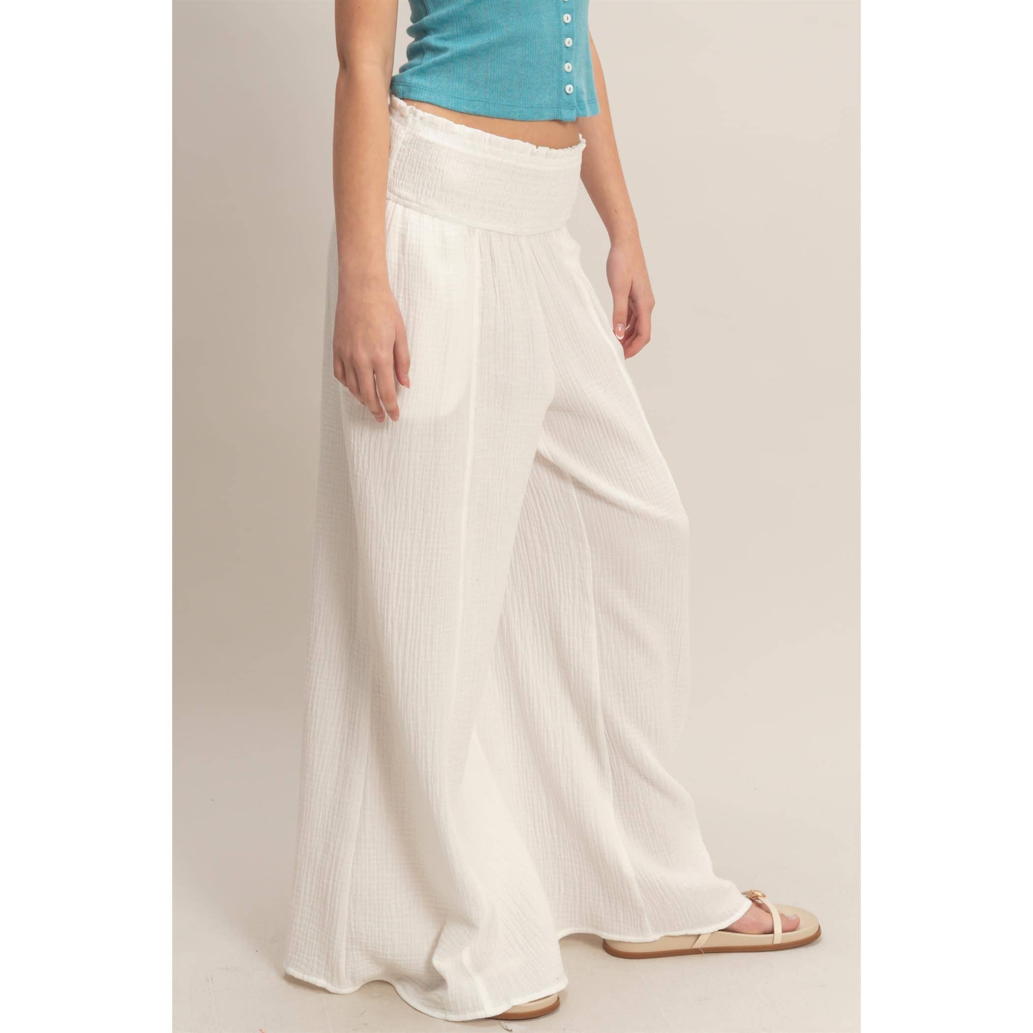 The Jessie Wide-Leg Pants (S-L)(2 Colors)