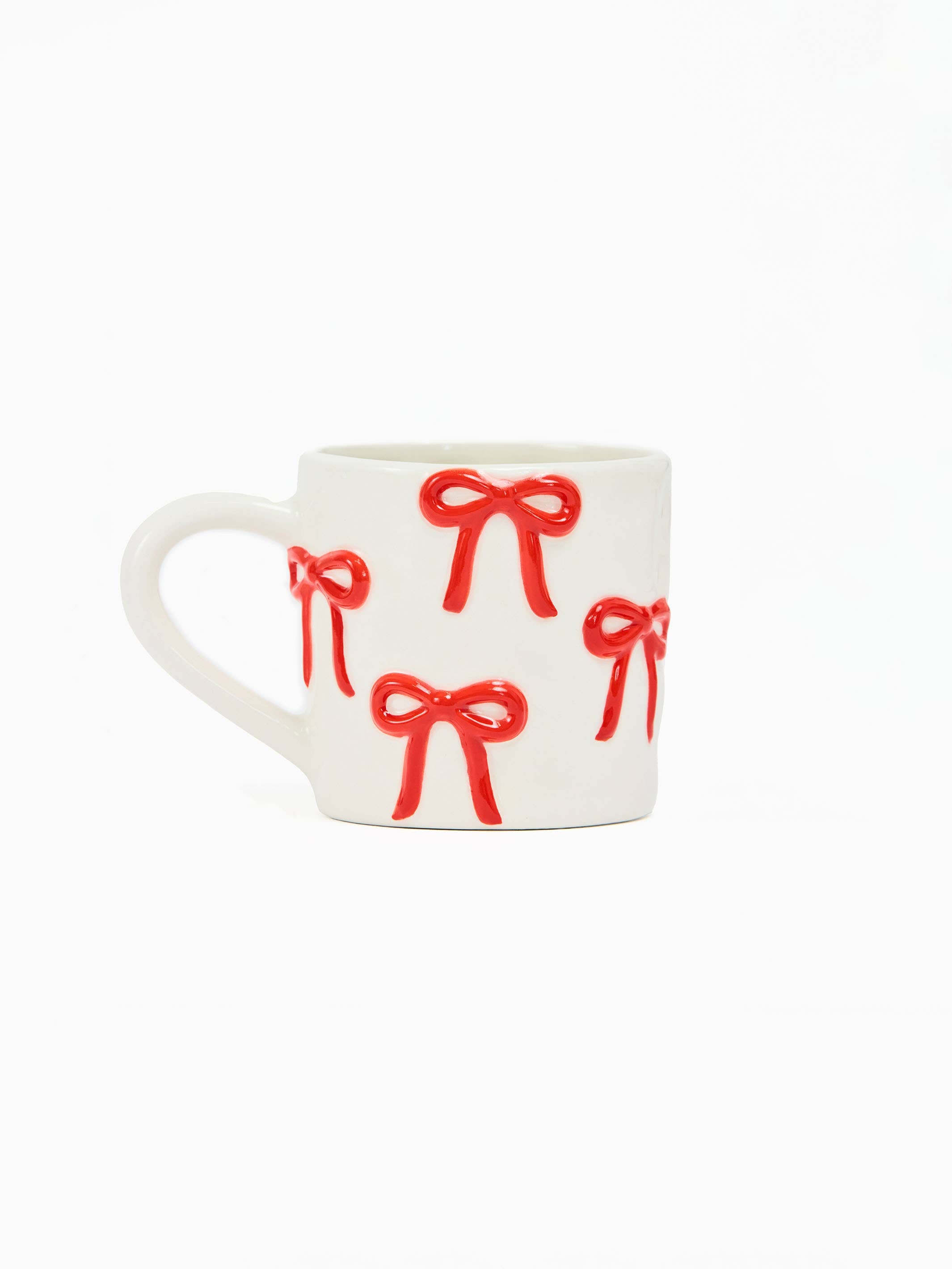Mary Square - Organic Mug Sculpted Bows