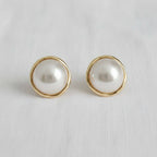 Pearl Stud Earrings