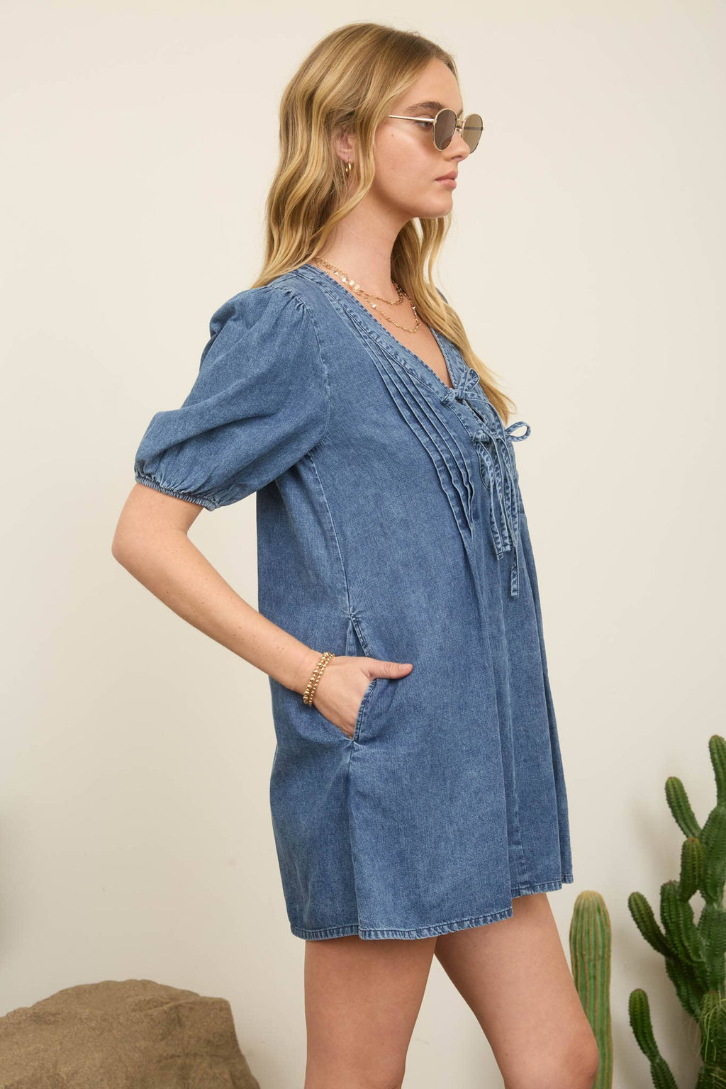 The Emmie Denim Dress (S-L)