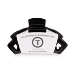 TELETIES - Open Hair Clip | Small | Jet Black