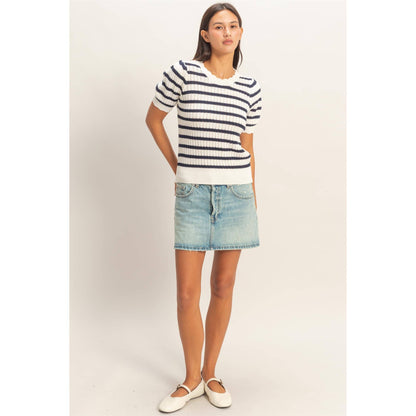 The Rachel Spring Puff Sleeve Sweater(S-L)(3 Colors)
